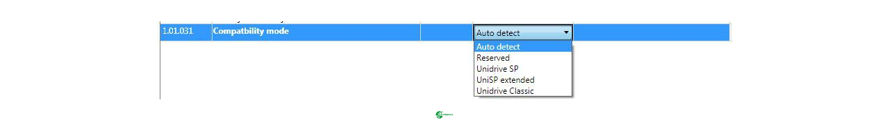 Замена преобразователей Commander SK на Unidrive M200
